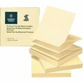 Business Source Pop-up Adhesive Note Pads, 3inx3in, 100 Sh, Yellow, 24PK BSN36617